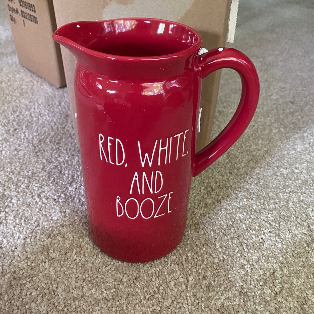 Rae Dunn Pitcher NWT